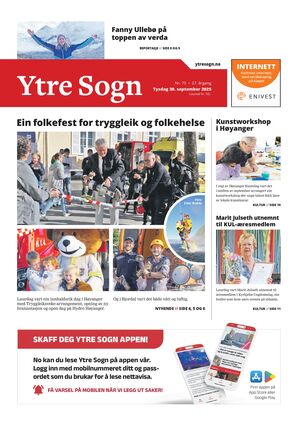 Forside Ytre Sogn