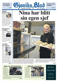 Forside Gjøviks Blad