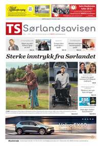 Forside TS Sørlandsavisen