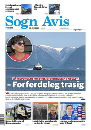 Forside Sogn Avis