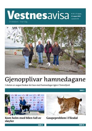 Forside Vestnesavisa