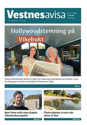 Forside Vestnesavisa