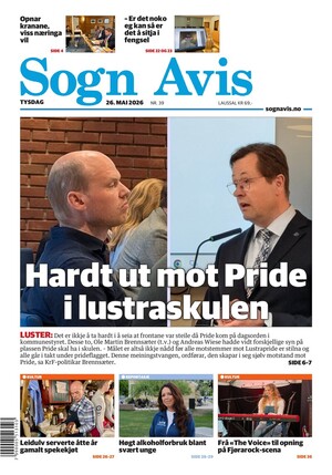 Forside Sogn Avis