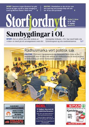 Forside Storfjordnytt