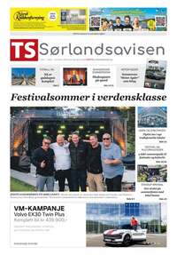 Forside TS Sørlandsavisen