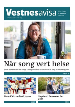 Forside Vestnesavisa