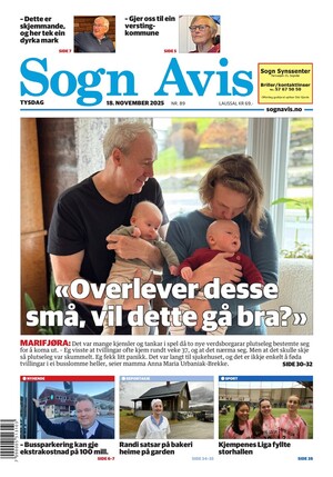 Forside Sogn Avis