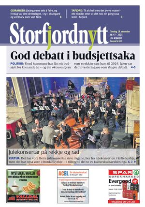 Forside Storfjordnytt