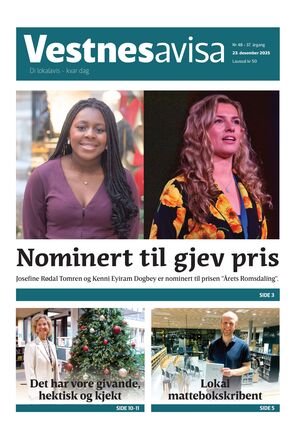 Forside Vestnesavisa