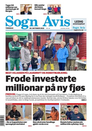Forside Sogn Avis