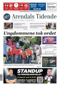 Forside Arendals Tidende