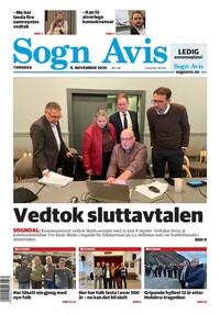 Forside Sogn Avis