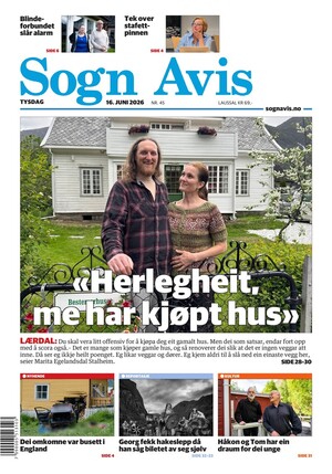 Forside Sogn Avis