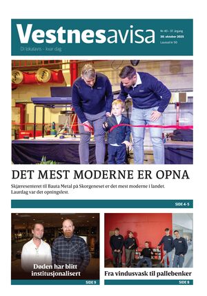 Forside Vestnesavisa