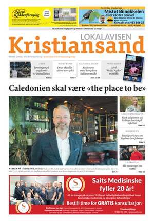 Forside Lokalavisen Kristiansand
