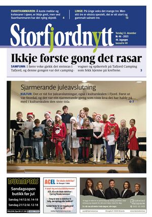 Forside Storfjordnytt