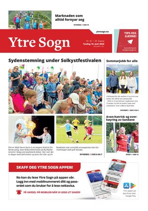Forside Ytre Sogn