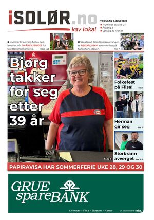 Forside iSolør