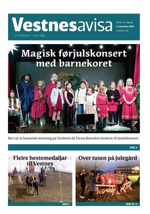 Forside Vestnesavisa