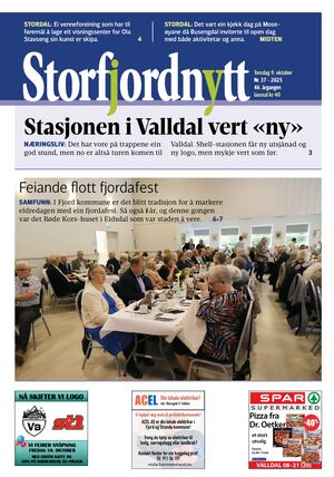 Forside Storfjordnytt