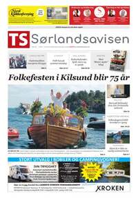 Forside TS Sørlandsavisen
