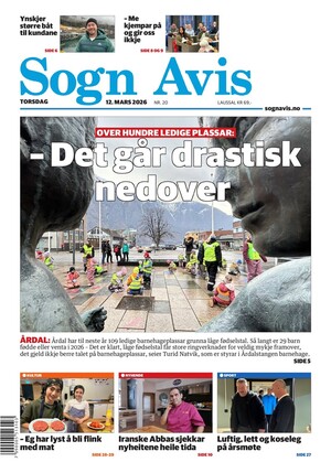 Forside Sogn Avis