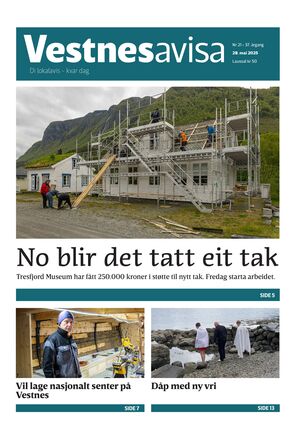 Forside Vestnesavisa