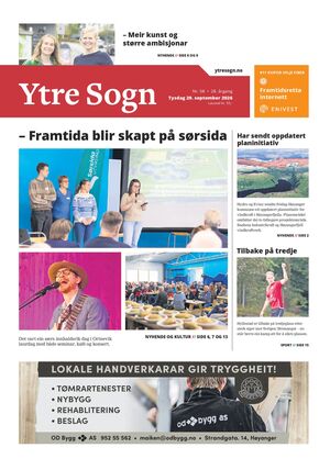 Forside Ytre Sogn