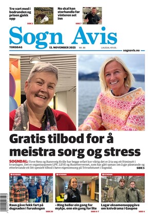 Forside Sogn Avis