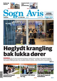 Forside Sogn Avis