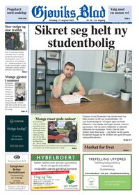 Forside Gjøviks Blad
