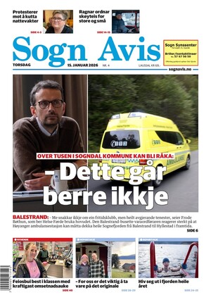 Forside Sogn Avis