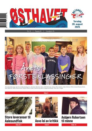 Forside Østhavet