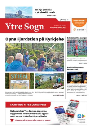 Forside Ytre Sogn