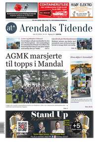 Forside Arendals Tidende