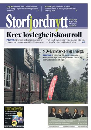 Forside Storfjordnytt