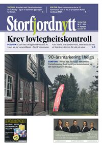 Forside Storfjordnytt
