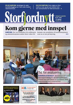 Forside Storfjordnytt
