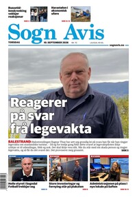 Forside Sogn Avis