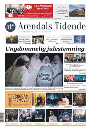 Forside Arendals Tidende