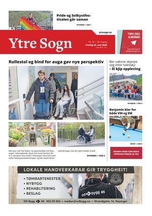 Forside Ytre Sogn