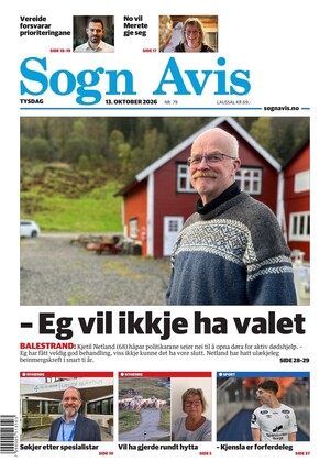 Forside Sogn Avis