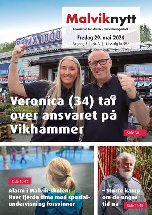 Forside Malviknytt