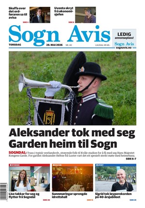 Forside Sogn Avis