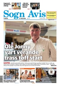Forside Sogn Avis